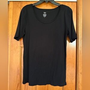 Mossimo Supply Co. Classic Black Short Sleeve Tee